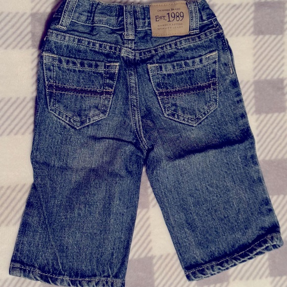 NWT - The Children’s Place Boot Cut Infant Blue Jeans 6-9 mths - Picture 6 of 6